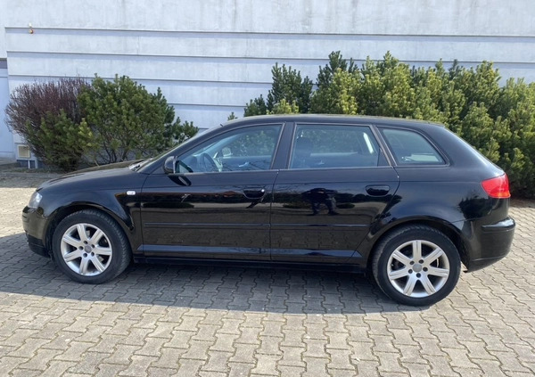 Audi A3 cena 21900 przebieg: 126000, rok produkcji 2008 z Łask małe 326